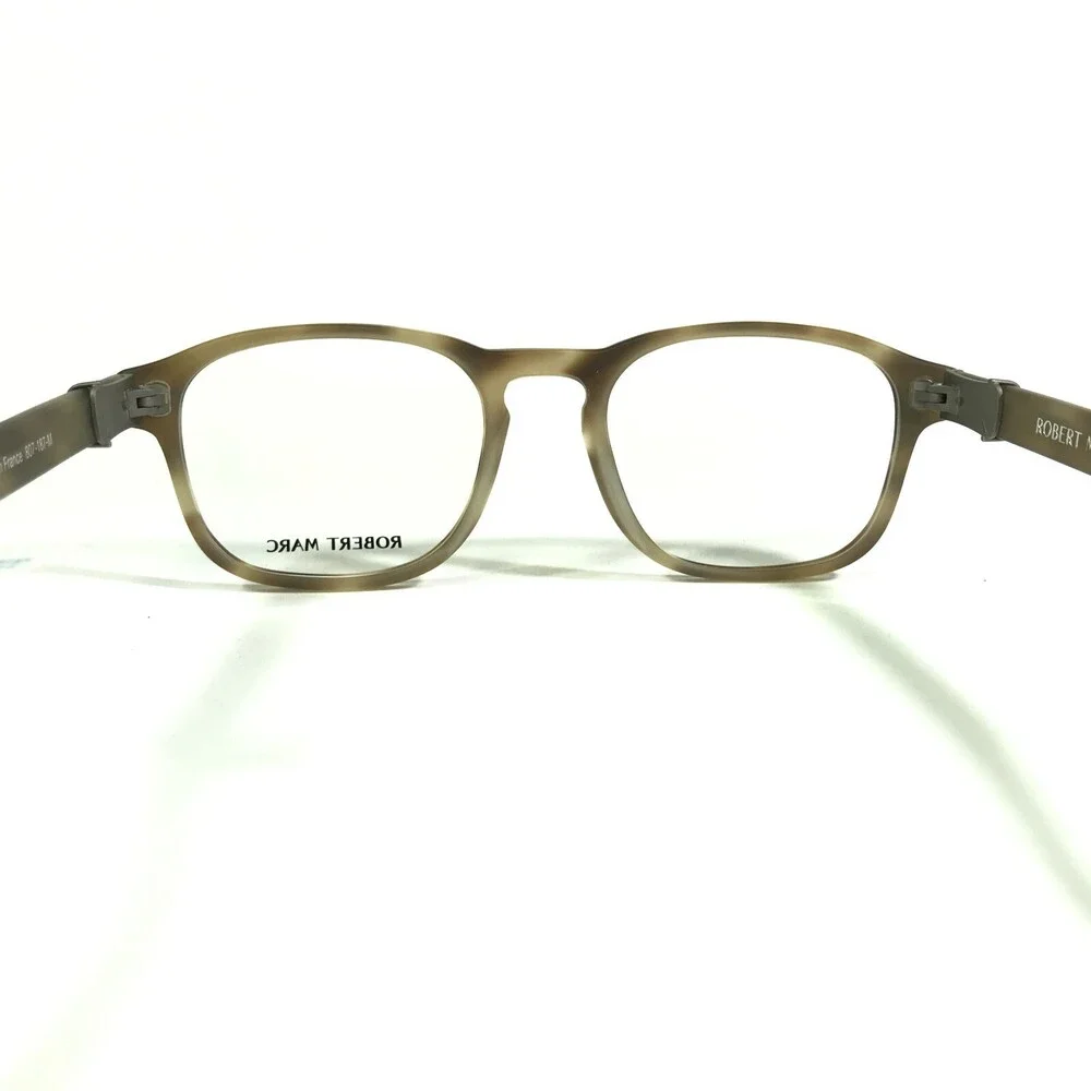 Robert Marc 807-187-M Eyeglasses Frames Brown Green Square Full Rim 48-19-135